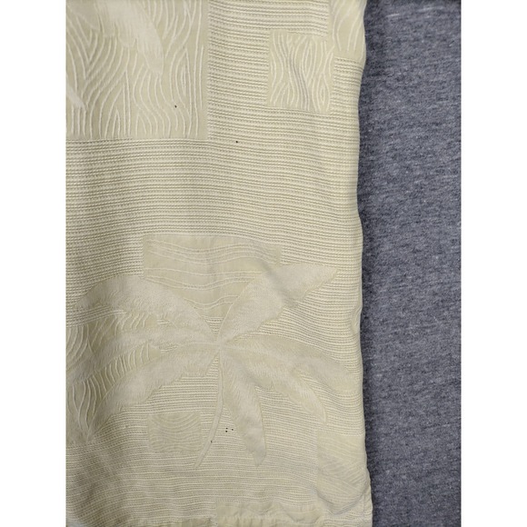 Tommy Bahama Shirt Mens Large Silk Green Button Up Tropical Resort Vacation Camp - Picture 5 of 8